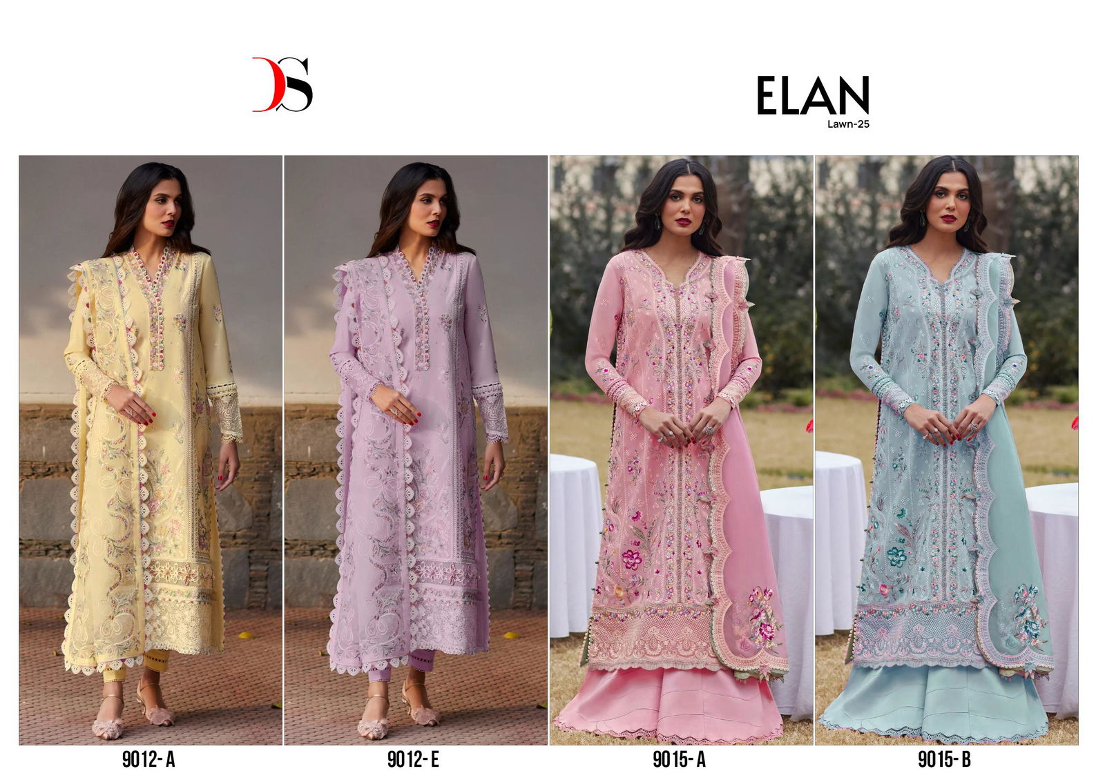 Elan Lawn 25 By Deepsy Pure Cotton Pakistani Suits Wholesale Shop In Surat